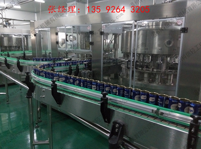 海南椰汁饮料生产加工设备|易拉罐椰子汁全套生产设备
