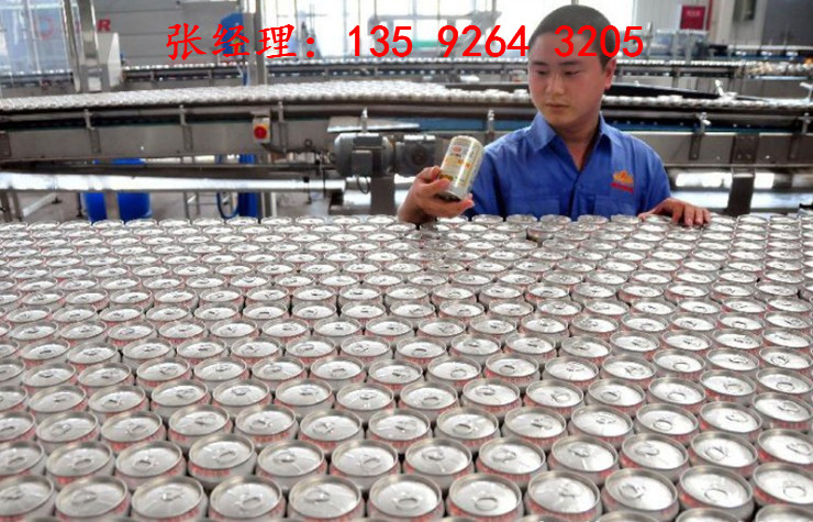 全自动整套易拉罐茶饮料生产线设备|凉茶生产设备厂家