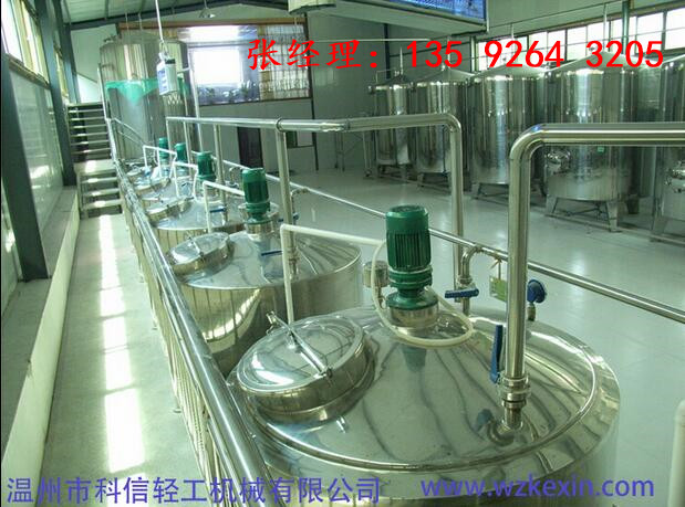 年产100吨果蔬酵素发酵灌装设备2020整套水果酵素功能饮料设备