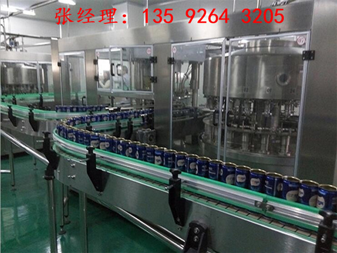 核桃露蛋白饮料设备生产厂家|2019易拉罐核桃露生产机器价格