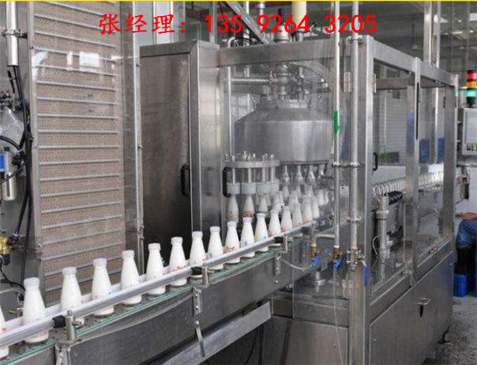 瓶装乳酸菌饮料设备厂家|6000瓶每小时乳酸菌饮料生产线
