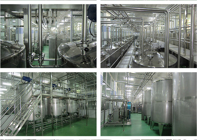304不锈钢发酵罐年产300吨蜂蜜格瓦斯饮料生产线设备