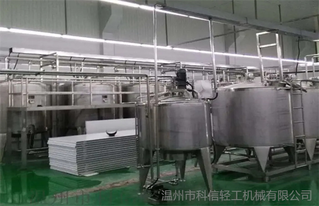 科信定制 全自动 不锈钢 时产8000瓶果酱生产线设备